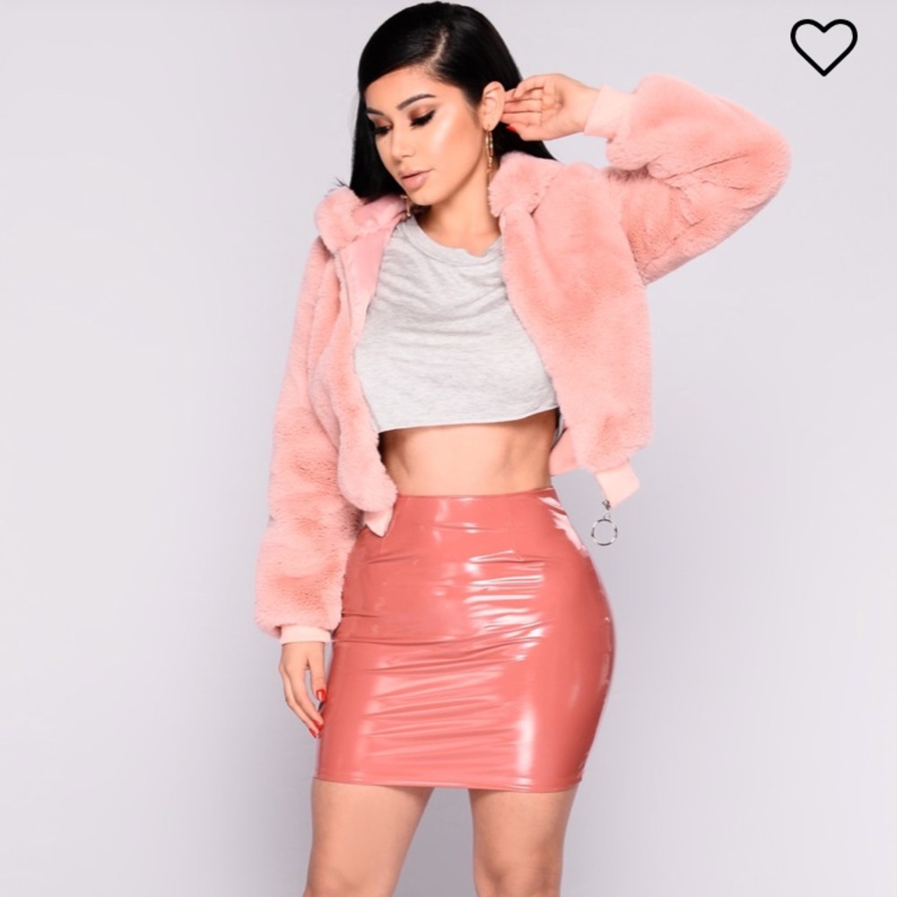 Latex skirt